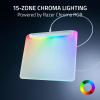 imageRazer Firefly V2 Pro Fully Illuminated RGB Gaming Mouse Mat Backlit Design  15 Zone Chroma Lighting  USB 20 Port  Detachable USB Type C Cable  Micro Textured Surface  Anti Slip BaseWhite