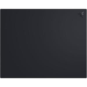 imageRazer Atlas Pro Tempered Glass Gaming Mouse Mat  UltraThin 19mm Dirt and Scratch Resistant UltraSmooth LowFriction Surface Optimized for Optical Sensors AntiSlip Base  Black