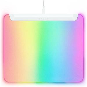 imageRazer Firefly V2 Pro Fully Illuminated RGB Gaming Mouse Mat Backlit Design  15 Zone Chroma Lighting  USB 20 Port  Detachable USB Type C Cable  Micro Textured Surface  Anti Slip BaseWhite