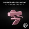 imageRazer Kiyo V2 Streaming Webcam 4K 30 FPS 1080p 60 FPS  AI Powered AutoFraming  Builtin Microphone  Ultrawide Angle Lens  Privacy Cover  Works with OBS Xsplit Discord Zoom Teams  PinkPink