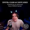 imageRazer Kiyo V2 Streaming Webcam 4K 30 FPS 1080p 60 FPS  AI Powered AutoFraming  Builtin Microphone  Ultrawide Angle Lens  Privacy Cover  Works with OBS Xsplit Discord Zoom Teams  PinkWhite