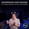 imageRazer Kiyo V2 Streaming Webcam 4K 30 FPS 1080p 60 FPS  AI Powered AutoFraming  Builtin Microphone  Ultrawide Angle Lens  Privacy Cover  Works with OBS Xsplit Discord Zoom Teams  PinkWhite