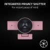 imageRazer Kiyo V2 X Streaming Webcam 1440p 60 FPS  Auto Focus  Builtin Microphone  Wide Angle Lense  Integrated Privacy Shutter  Works with OBS Xsplit Streamlabs Discord Zoom Teams  PinkPink