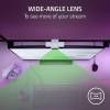 imageRazer Kiyo V2 X Streaming Webcam 1440p 60 FPS  Auto Focus  Builtin Microphone  Wide Angle Lense  Integrated Privacy Shutter  Works with OBS Xsplit Streamlabs Discord Zoom Teams  PinkWhite