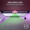 imageRazer Kiyo V2 X Streaming Webcam 1440p 60 FPS  Auto Focus  Builtin Microphone  Wide Angle Lense  Integrated Privacy Shutter  Works with OBS Xsplit Streamlabs Discord Zoom Teams  PinkPink