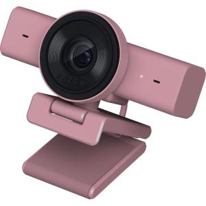 imageRazer Kiyo V2 X Streaming Webcam 1440p 60 FPS  Auto Focus  Builtin Microphone  Wide Angle Lense  Integrated Privacy Shutter  Works with OBS Xsplit Streamlabs Discord Zoom Teams  PinkPink