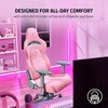 image:imageRazer Enki Gaming Chair AllDay Gaming Comfort  Builtin Lumbar Arch  Optimized Cushion Density  DualTextured EcoFriendly Synthetic Leather  Reactive Seat Tilt amp 152Degree Recline  BlackBlackGreen