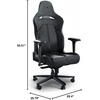 image:imageRazer Enki Gaming Chair AllDay Gaming Comfort  Builtin Lumbar Arch  Optimized Cushion Density  DualTextured EcoFriendly Synthetic Leather  Reactive Seat Tilt amp 152Degree Recline  BlackBlack