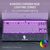 image:imageRazer Ornata V3 TKL Gaming Keyboard LowProfile Keys  MechaMembrane Switches  UVCoated Keycaps  Backlit Media Keys  8Zone RGB Lighting  Magnetic Wrist Wrest  Cinnamoroll EditionKuromi Edition