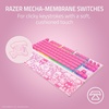 image:imageRazer Ornata V3 TKL Gaming Keyboard LowProfile Keys  MechaMembrane Switches  UVCoated Keycaps  Backlit Media Keys  8Zone RGB Lighting  Magnetic Wrist Wrest  Cinnamoroll EditionHello Kitty  Friends Edition
