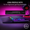 image:imageRazer Ornata V3 TKL Gaming Keyboard LowProfile Keys  MechaMembrane Switches  UVCoated Keycaps  Backlit Media Keys  8Zone RGB Lighting  Magnetic Wrist Wrest  Cinnamoroll EditionClassic Black
