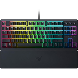 image:imageRazer Ornata V3 TKL Gaming Keyboard LowProfile Keys  MechaMembrane Switches  UVCoated Keycaps  Backlit Media Keys  8Zone RGB Lighting  Magnetic Wrist Wrest  Cinnamoroll EditionClassic Black