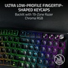 image:imageRazer Pro Type Ergo Wireless Split Ergonomic RGB Keyboard  Adjustable Tilt Wrist Rest Natural Typing Multi Device Connectivity 24 GHz Bluetooth USB Type C WindowsMac Compatible  Black