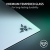 image:imageRazer Atlas Pro Tempered Glass Gaming Mouse Mat  UltraThin 19mm Dirt and Scratch Resistant UltraSmooth LowFriction Surface Optimized for Optical Sensors AntiSlip Base  White