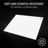 image:imageRazer Atlas Pro Tempered Glass Gaming Mouse Mat  UltraThin 19mm Dirt and Scratch Resistant UltraSmooth LowFriction Surface Optimized for Optical Sensors AntiSlip Base  White